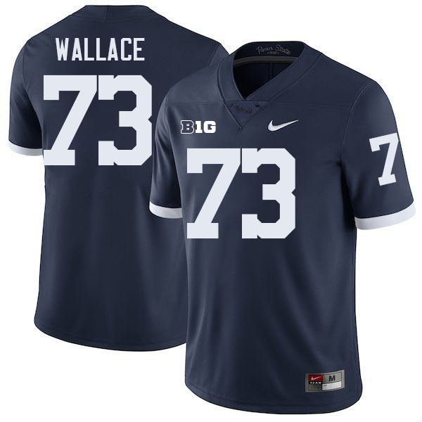 Caedan Wallace Penn State Jersey,PSU Nittany Lions #73 Caedan Wallace Football Uniforms-Retro